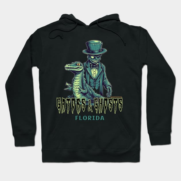 Gators & Ghosts Hoodie by Dead Is Not The End